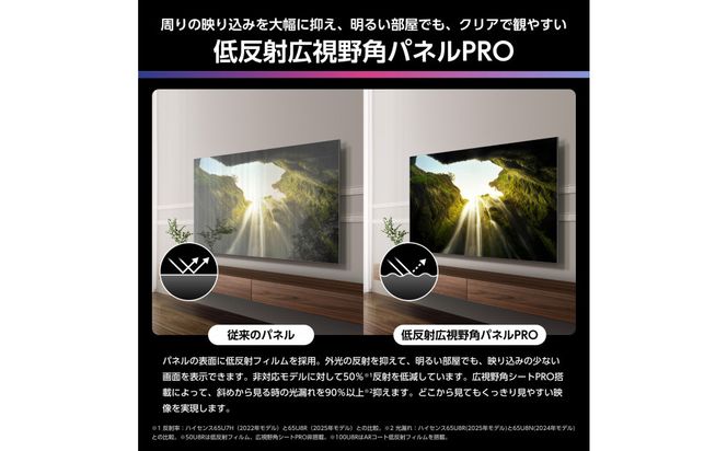 Hisense ハイセンス 3年保証【設置費込み】55V型 55U8R 4K Mini LED 量子ドット 2.1.2ch ダブル録画 チューナー内蔵 ゲームモード Pro ネット動画 YouTube Netflix スマート 2画面 Alexa対応 AirPlay2 液晶 テレビ TV 2025年モデル 壁掛け 人気 おすすめ 家電 送料無料 141305_KC55