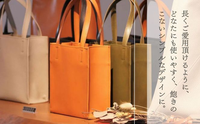 【Akanece】《シュリンクレザー》本革トートバッグ 〈ブラック〉 [ 京都 バッグ ブランド ハンドメイド 本革 トートバッグ 人気 おすすめ 鞄 かばん 革 レザー 手作り クラフト ギフト プレゼント お取り寄せ 通販 送料無料 ふるさと納税 ] 261009_B-WW02VC01