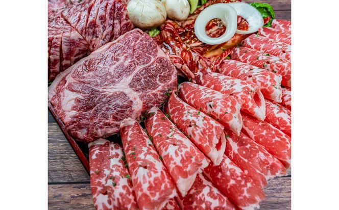 鳥取和牛モモすき焼き用＆バラ焼肉用 312011_DU016