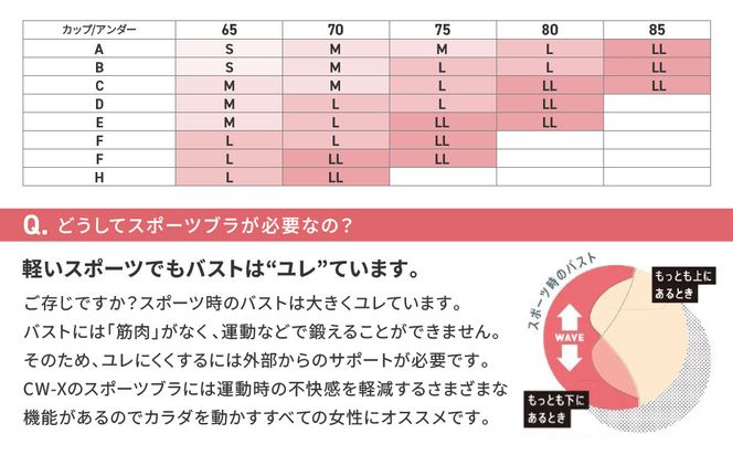 【ワコール】CW-X スポーツゆれケアブラ ブラック メッシュ＜Lサイズ＞ブラック［ 京都 ワコール 高機能 スポーツブラ パフォーマンスアップ 疲労軽減 人気 おすすめ 下着 衣類 アスリート スポーツ ジョギング ランニング 登山 ダンス ヨガ ジム 健康 お取り寄せ 通販 送料無料 ふるさと納税 ］ 261009_A-PN009VC02
