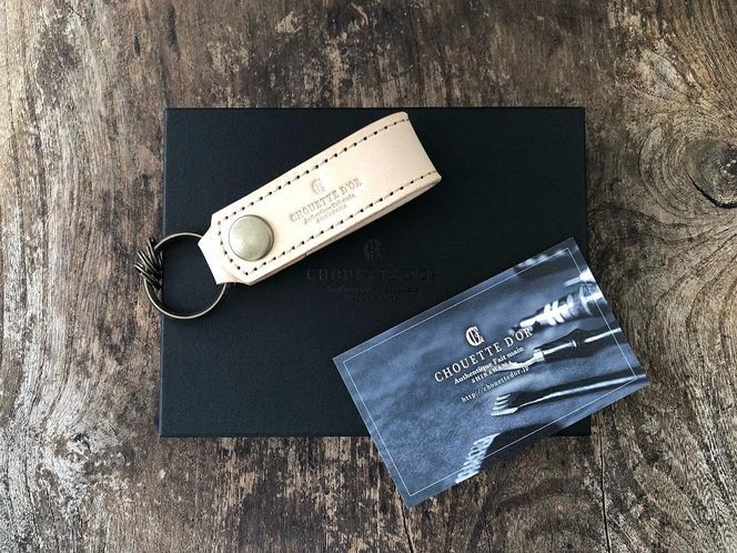 革職人が作った　本革キーリング 304018_AX07