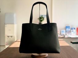 革職人が作った　本革トートバッグ　M　シュリンクブラック 304018_AX08