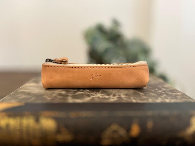 革職人が作る 本革ペンケースS 【ナチュラル】 304018_AX22VC01