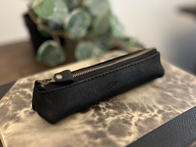 革職人が作る　本革ペンケースS　【ブラック】 304018_AX22VC05