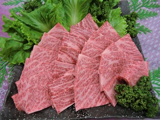 美味霜降り熊野牛肩ロース焼肉500g 304018_BA04