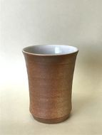 【紀州焼葵窯】梅を使った焼き物 ビアカップ 304018_BC01