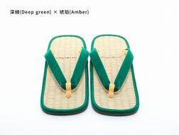 inoca  SETTA　MEN【深緑×琥珀】 304018_BZ001VC10