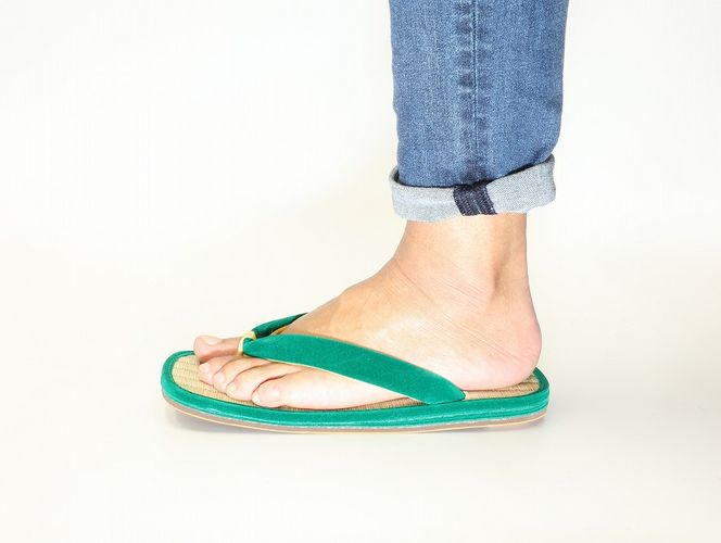 inoca  SETTA　MEN【深緑×琥珀】 304018_BZ001VC10