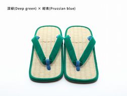 inoca  SETTA　MEN【深緑×紺青】 304018_BZ001VC11