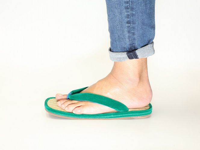 inoca  SETTA　MEN【深緑×紺青】 304018_BZ001VC11