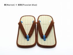 inoca  SETTA　MEN【栗×紺青】 304018_BZ001VC23