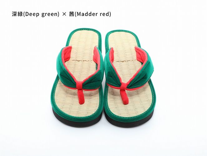 inoca  SETTA　WOMEN【深緑×茜】 304018_BZ002VC09