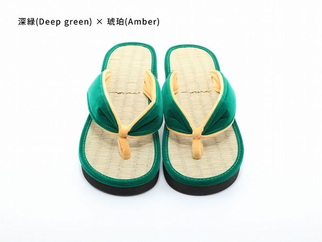 inoca  SETTA　WOMEN【深緑×琥珀】 304018_BZ002VC10