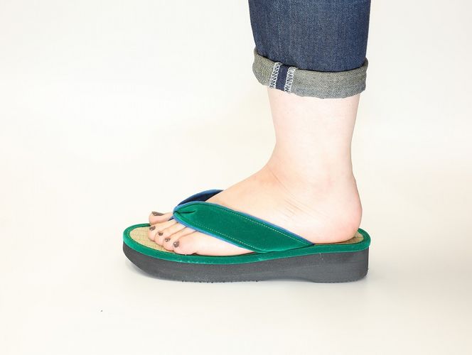 inoca  SETTA　WOMEN【深緑×紺青】 304018_BZ002VC11