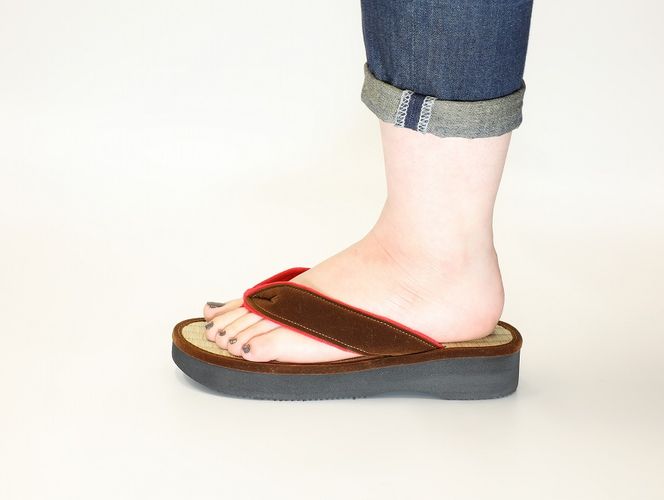 inoca  SETTA　WOMEN【栗×茜】 304018_BZ002VC21