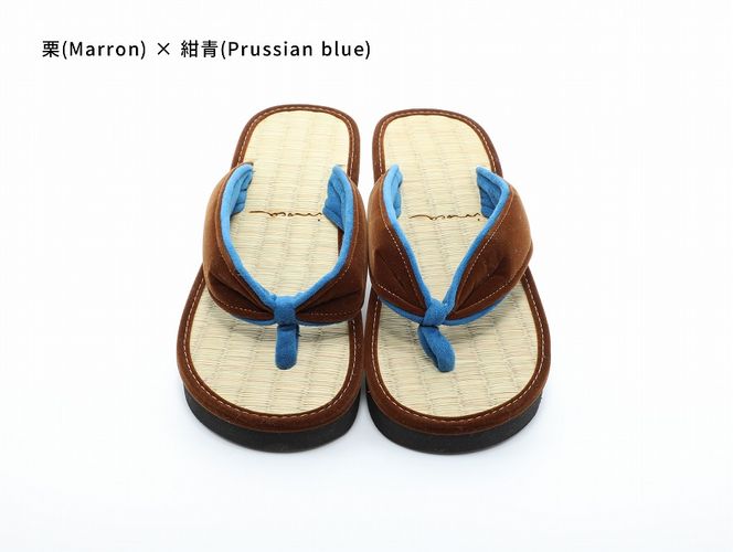 inoca  SETTA　WOMEN【栗×紺青】 304018_BZ002VC23