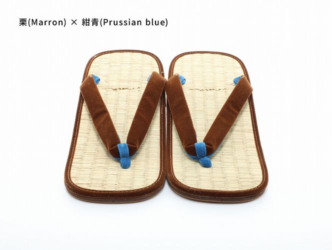 inoca  SETTA　OVERSEAS【栗×紺青】 304018_BZ003VC23