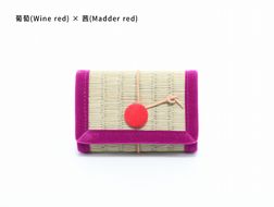 inoca  CASE　CARD【葡萄×茜】 304018_BZ004VC01