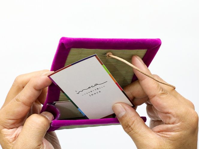 inoca  CASE　CARD【葡萄×琥珀】 304018_BZ004VC02