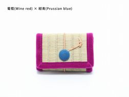 inoca  CASE　CARD【葡萄×紺青】 304018_BZ004VC03