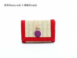 inoca  CASE　CARD【牡丹×紫紺】 304018_BZ004VC08