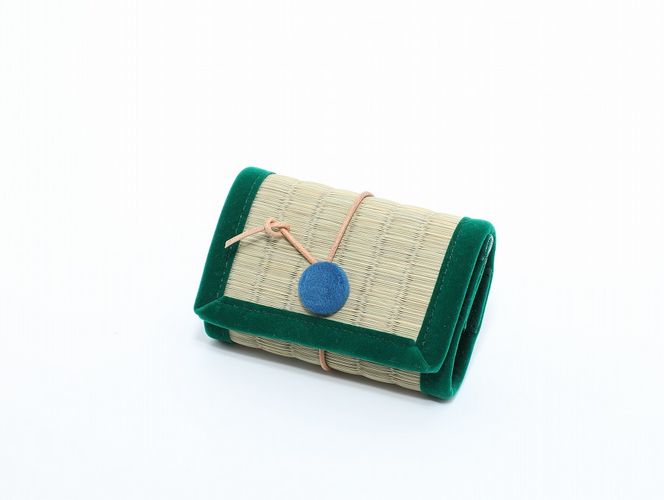 inoca  CASE　CARD【深緑×紺青】 304018_BZ004VC11