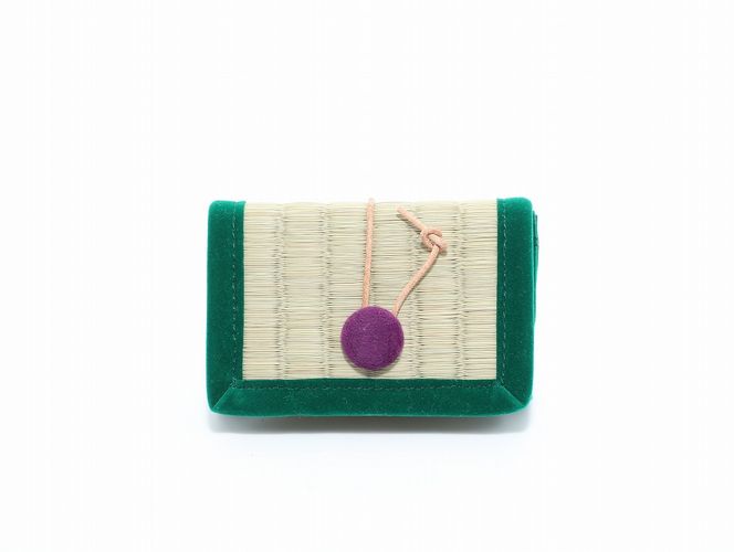 inoca  CASE　CARD【深緑×紫紺】 304018_BZ004VC12