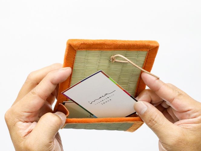 inoca  CASE　CARD【胡桃×琥珀】 304018_BZ004VC14