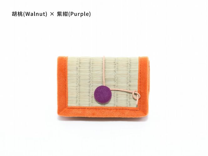 inoca  CASE　CARD【胡桃×紫紺】 304018_BZ004VC16