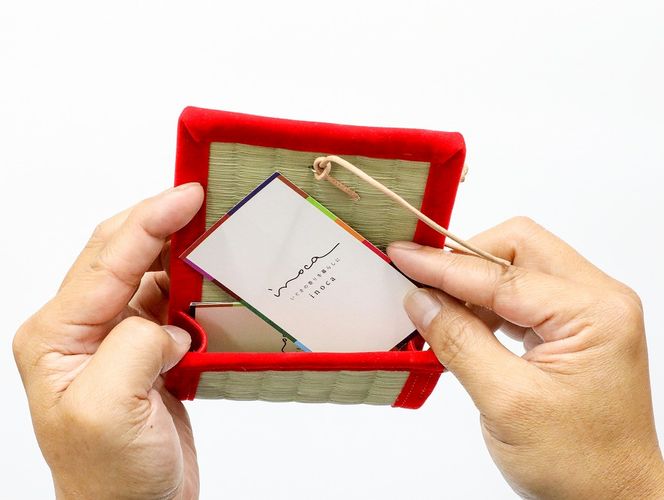 inoca  CASE　CARD【紅×琥珀】 304018_BZ004VC18