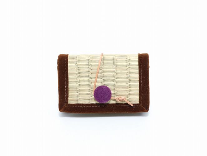 inoca  CASE　CARD【栗×紫紺】 304018_BZ004VC24