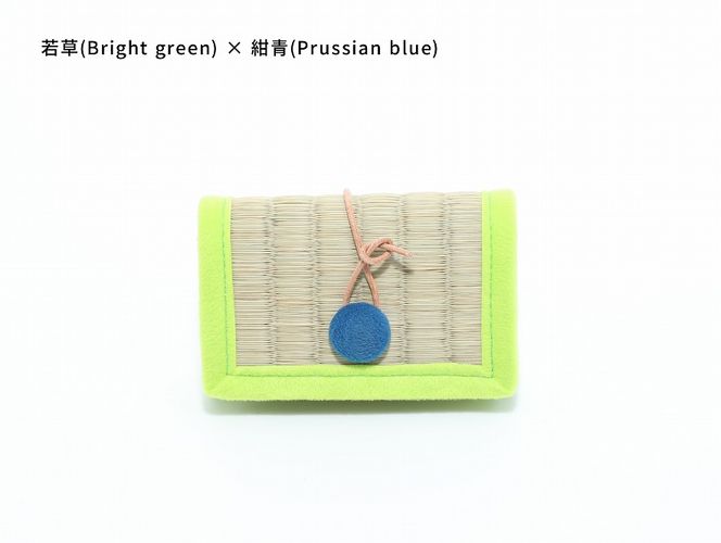 inoca  CASE　CARD【若草×紺青】 304018_BZ004VC43