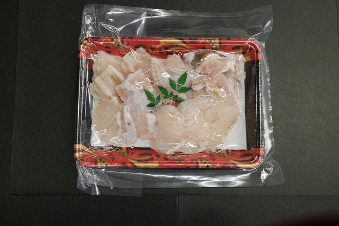 クエ鍋＆クエの刺身 2～3人前セット 創業より60年伝わる”さきのや古座川柚子ポン酢”付き！【コロナ支援】 304018_CD01