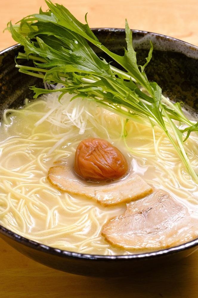 五代庵　和歌山梅塩ラーメン（１箱３食分入り）　３箱セット 【受注後10日以内に発送します。但し、年末年始・お盆等・ＧＷは除きます。】 304018_CF002
