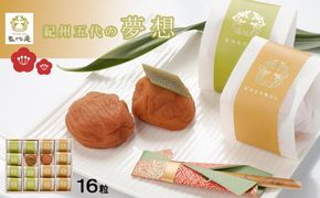 紀州五代の夢想　16粒　1箱（みなべ町） 304018_CF1009