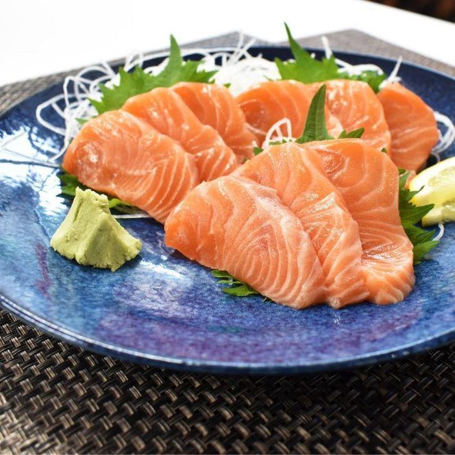 タスマニアサーモン お刺身用ブロック 3個~4個入り 合計600g 【KS10】 304018_CG1015