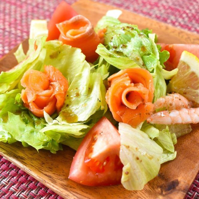 タスマニアサーモン お刺身用ブロック 3個~4個入り 合計600g 【KS10】 304018_CG1015