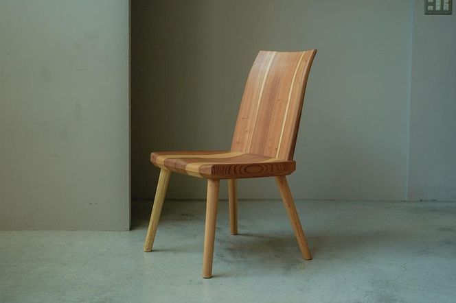 杉 ダイニングチェア 和歌山県産杉材 使用 304018_CM004