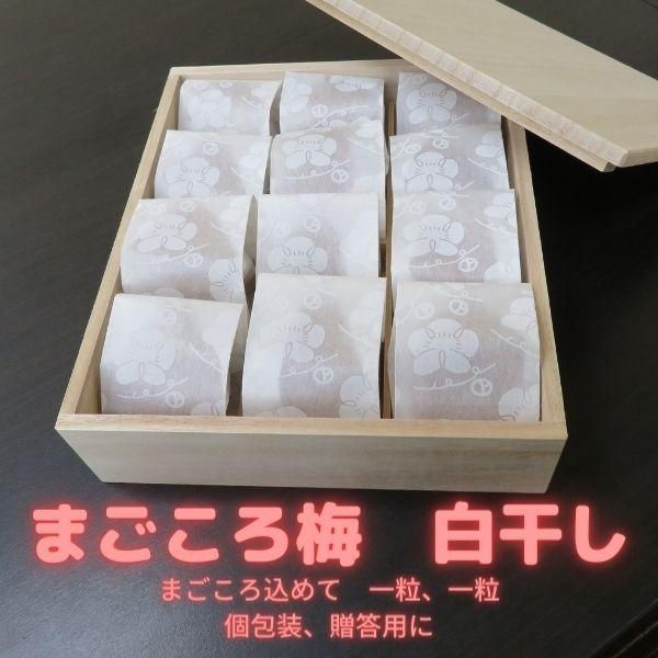 まごころ梅　白干し　塩分20％　5Lサイズ　個包装　１２個入り 304018_CS001