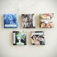 南紀白浜　クラフトチョコレート５枚セット赤色巾着付き【入金確認後7日程度で発送】 304018_CV003