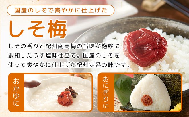 紀州南高梅 口熊野 ご家庭用 1kg しそ梅 塩分約12％ 304018_DG06