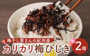 梅干し屋さんの 紀州産 カリカリ 梅ひじき 150g×2個 紀州産 ごはんのお友 304018_DG09