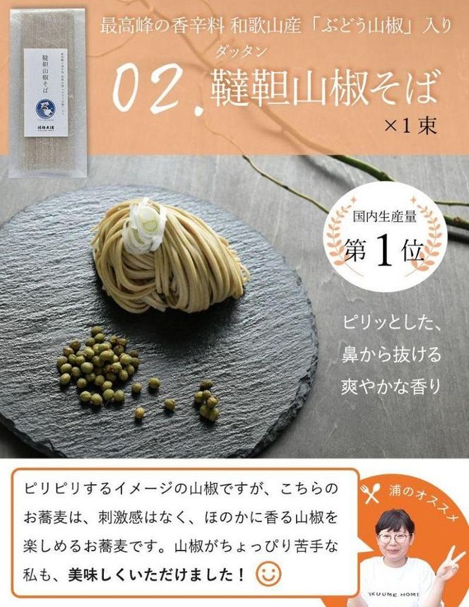 紀州南高梅　福の幸 「梅干しとお蕎麦セット」 304018_P020