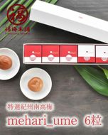 紀州南高梅　超大粒　mehari_ume6粒 304018_P044