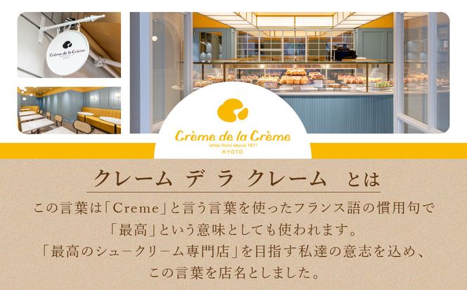 【クレーム デ ラ クレーム】シュクレ 12個入り｜贅沢スイーツ ご褒美スイーツ 人気スイーツ［ 京都 シュークリーム専門店 とろーりチョコのミニケーキ バニラ ショコラ 各6個 おしゃれ 可愛い 大人気 おすすめ ケーキ 焼き菓子 チョコ ショコラ お菓子 スイーツ ギフト プレゼント 贈答 お取り寄せ 通販 送料無料 ふるさと納税 ] 261009_A-RM007