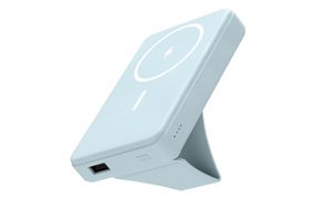 【多摩電子工業株式会社】急速充電対応モバイルバッテリー 10000mAh MagSafe対応 ワイヤレス充電器【ベビーブルー】 141305_GD013VC03