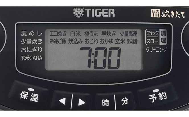 【2025年度新製品】タイガー魔法瓶 圧力IH炊飯器 JPV-Y180KV 1升炊き モーブブラック 312011_DH022