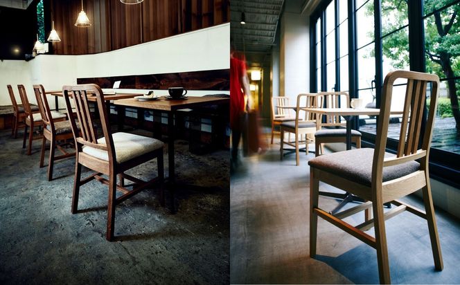 椅子 チェア ダイニングチェア 1脚 2脚セット 4脚セット 単品 完成品 座面高さ45 オーク材 無垢材 天然木 ブラウン 北欧 ナチュラル シンプル カフェ おしゃれ  クッション リビングチェア 食卓椅子 木製椅子 家具 Coccole C206 4脚 322032_BQ097