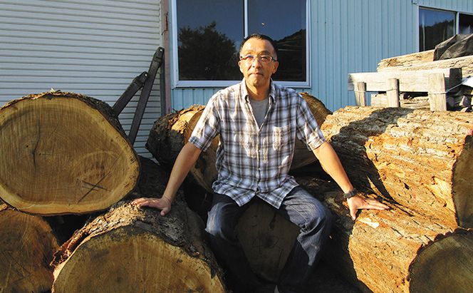 樽型コースター（薄型）1枚　ミズナラ 地域のお礼の品 食器 キッチン おしゃれ ウイスキー 