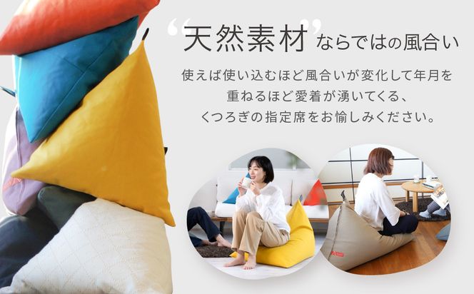 【大東寝具】tetra 8号帆布（ビッグサイズ）【ビーズクッション座椅子】（やまぶき）［ 京都 寝具 老舗 クッション 人気 おすすめ くつろぎ 寝ごこち お取り寄せ 通販 送料無料 ふるさと納税 ］ 261009_A-BM042VC005